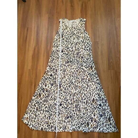 Women Size Large Attitudes by Renee Leopard Print Soft Flowy Summer Lightweight - Picture 3 of 9